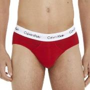 Calvin Klein 6P Cotton Stretch Hip Brief Marine/Rød bomull X-Large Her...