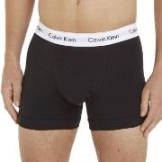 Calvin Klein 3P Cotton Stretch Trunks Svart stripet bomull Small Herre