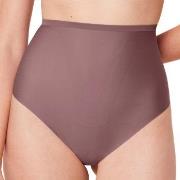 Triumph Truser Shape Smart Highwaist Thong Rosa/Brun Large Dame