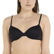 Calvin Klein BH Sheer Marquisette Demi T-shirt Bra Svart polyamid D 90...