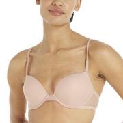 Calvin Klein BH Sheer Marquisette Push Up Bra Lysrosa A 90 Dame