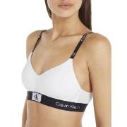 Calvin Klein BH CK96 String Bralette Hvit bomull X-Small Dame