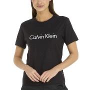 Calvin Klein SS Crew Neck Svart bomull Medium Dame