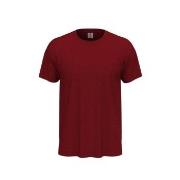 Stedman Classic Men T-shirt Vinrød  bomull X-Large Herre