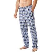 Björn Borg Core Pyjama Pants Lysblå Rutete bomull Medium Herre