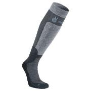 Seger Strømper Byggmark Mid Compression Sock Svart/Grå Str 40/42