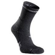 Seger Strømper Running Mid Wool Sock Svart Str 43/45