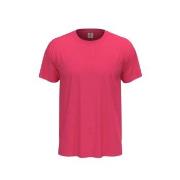 Stedman Classic Men T-shirt Rosa bomull Medium Herre
