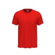 Stedman Classic Men T-shirt Rød bomull X-Small Herre