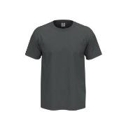 Stedman Comfort Men T-shirt Grå bomull Medium Herre