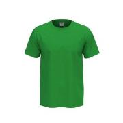 Stedman Comfort Men T-shirt Grønn bomull Small Herre