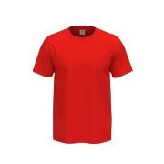 Stedman Comfort Men T-shirt Rød bomull 5XL Herre