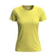 Stedman Classic Women T-shirt Gul bomull X-Small Dame