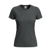 Stedman Classic Women T-shirt Stålgrå bomull Small Dame