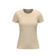 Stedman 4P Classic Women T-shirt Beige bomull X-Large Dame