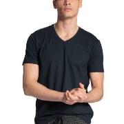 Calida Remix Basic V-Neck T-shirt Mørkblå bomull XX-Large Herre