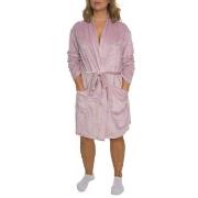Calvin Klein Quilted Robe Rosa M/L Dame