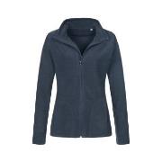 Stedman Active Fleece Jacket For Women Mørkblå polyester X-Small Dame