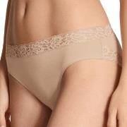 Calida Truser Natural Comfort Lace Brief Beige bomull Large Dame