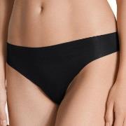 Calida Truser Natural Skin Thong Svart Medium Dame