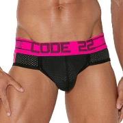 Code 22 Motion Push-Up Brief Svart/Rosa XX-Large Herre