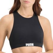 Puma Racerback Swimtop Svart Medium Dame