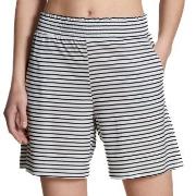 Calida Circular Sleep Shorts Hvit/Marine tencel Medium Dame