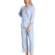 Calida Elegant Dreams Medium Short Pyjama Lysblå modal Medium Dame