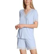 Calida Elegant Dreams Short Pyjama Lysblå modal Small Dame