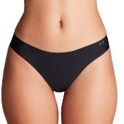 Under Armour Truser 3P Pure Stretch Invisible Thong Svart Medium Dame