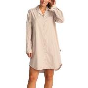 JBS of Denmark Shirt Dress Lysbrun  Large Dame