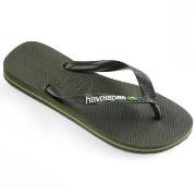 Havaianas Brasil Logo Oliven Str 39/40 Herre