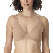 Schiesser BH Spacer Wired Bra Beige polyamid E 90 Dame