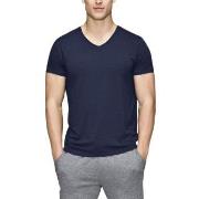 JBS of Denmark Bamboo Blend V-neck T-shirt Marine XX-Large Herre