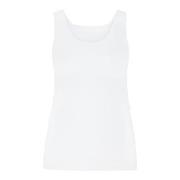 Naturana Clean Cut Tank Top Hvit 40 Dame