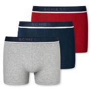 Schiesser 3P Organic Cotton Woven Boxer Brief Mixed bomull Small Herre