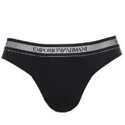 Armani Stretch Cotton Brief Svart bomull Large Herre