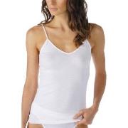 Mey Noblesse Spaghetti Top Hvit bomull 38 Dame