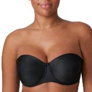 PrimaDonna BH Satin Non Padded Strapless Bra Svart E 90 Dame