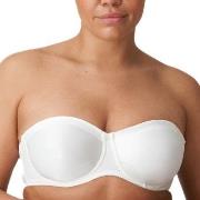 PrimaDonna BH Satin Non Padded Strapless Bra Benhvit D 75 Dame