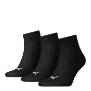 Puma Strømper 3P Quarter Socks Svart Str 47/49