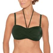 Wiki Basic Bandeau Bikini Top Mørkgrørnn  B 90 Dame