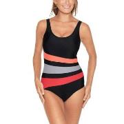 Wiki Swimsuit Bianca Classic Svart/Rosa 40 Dame