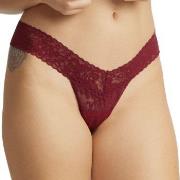 Hanky Panky Truser 3P Daily Lace Low Rise Thong D1 Vinrød  nylon One S...