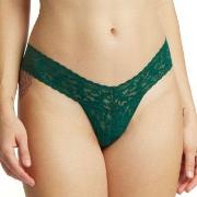 Hanky Panky Truser 5P Low Rise Thong D1 Mørkgrørnn  nylon One Size Dam...