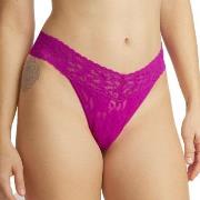 Hanky Panky Truser 3P Original Rise Thong D1 Mørkrosa nylon One Size D...