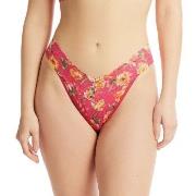 Hanky Panky Truser 3P Printed Original Rise Thong Rosa blomstret nylon...