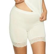 Lady Avenue Bamboo Short Leggings With Lace Benhvit Bambus XX-Large Da...