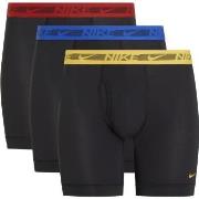 Nike 6P Dri-Fit Ultra Stretch Micro Boxer Brief Svart polyester X-Larg...