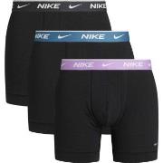 Nike 6P Everyday Essentials Cotton Stretch Boxer D1 Svart/Rosa bomull ...